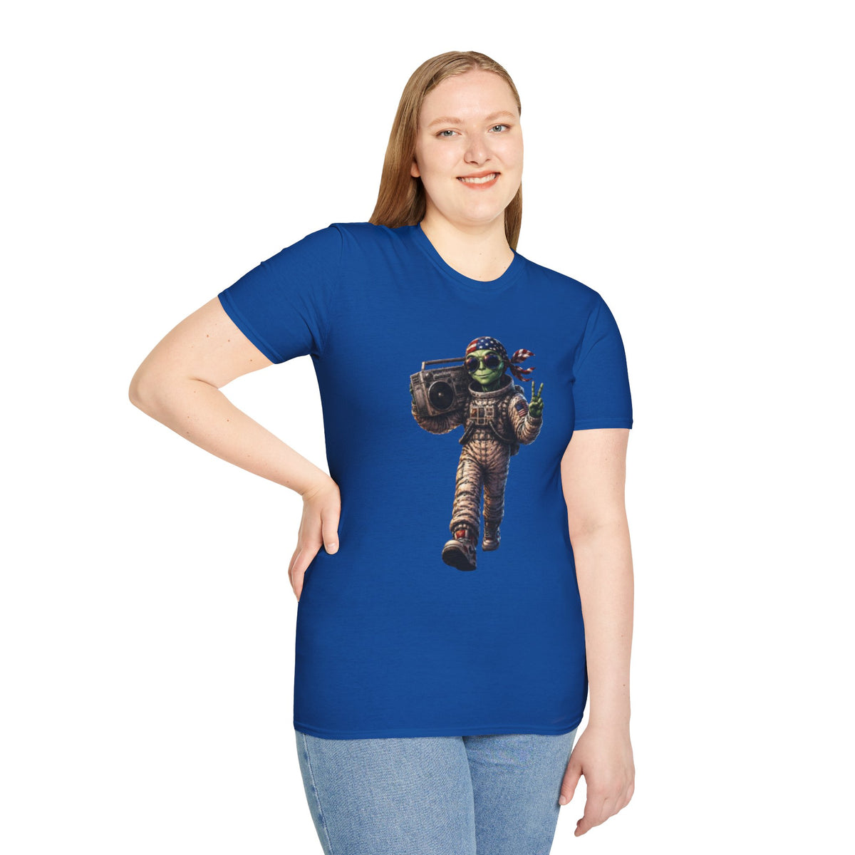 Cosmic Mixtape Alien Astronaut T-Shirt