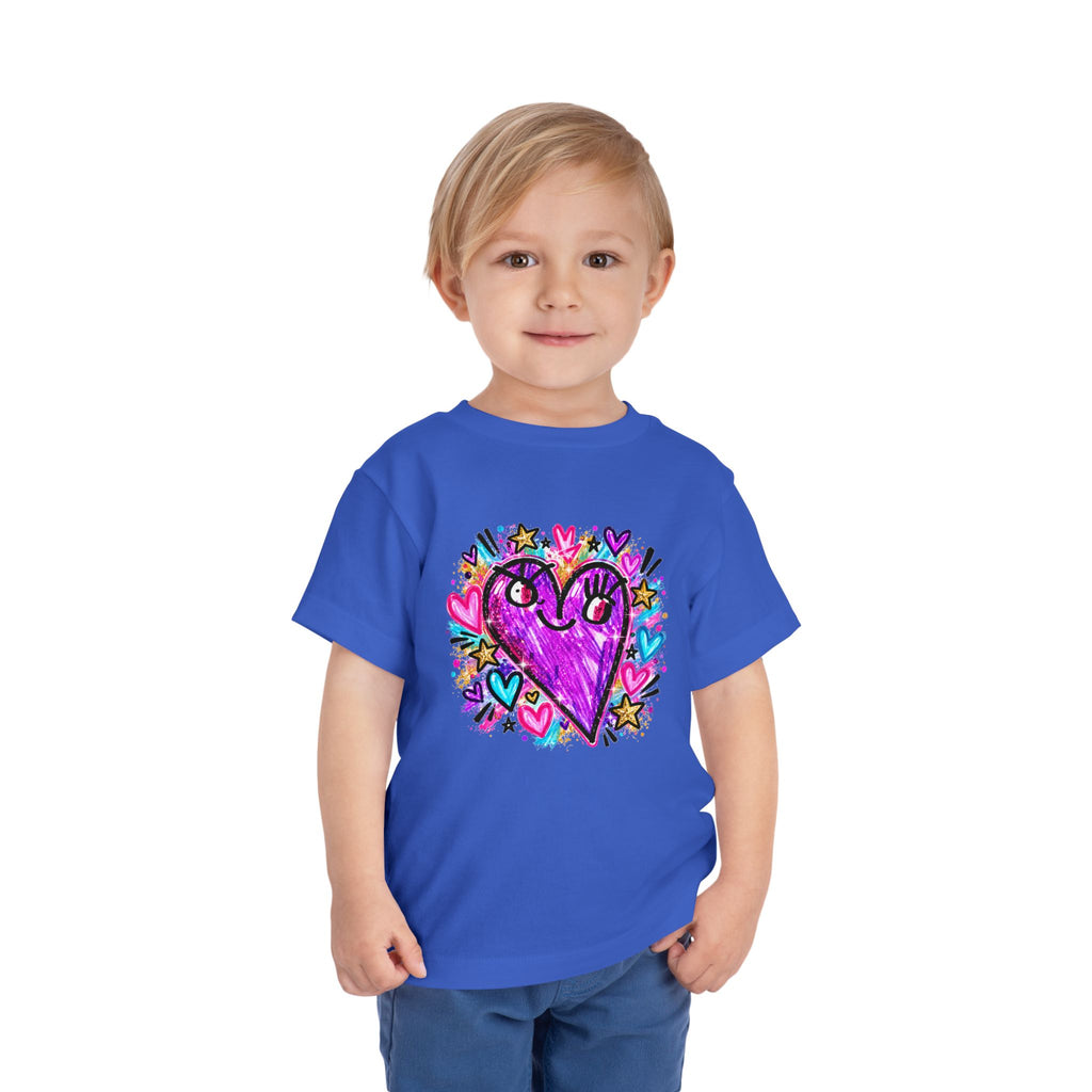 Hearts and Stars Toddler T-Shirt