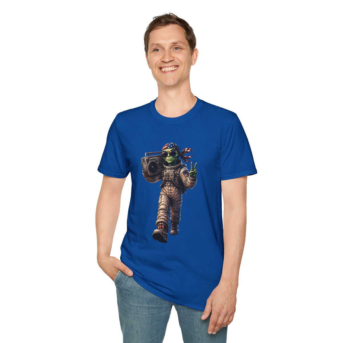 Cosmic Mixtape Alien Astronaut T-Shirt