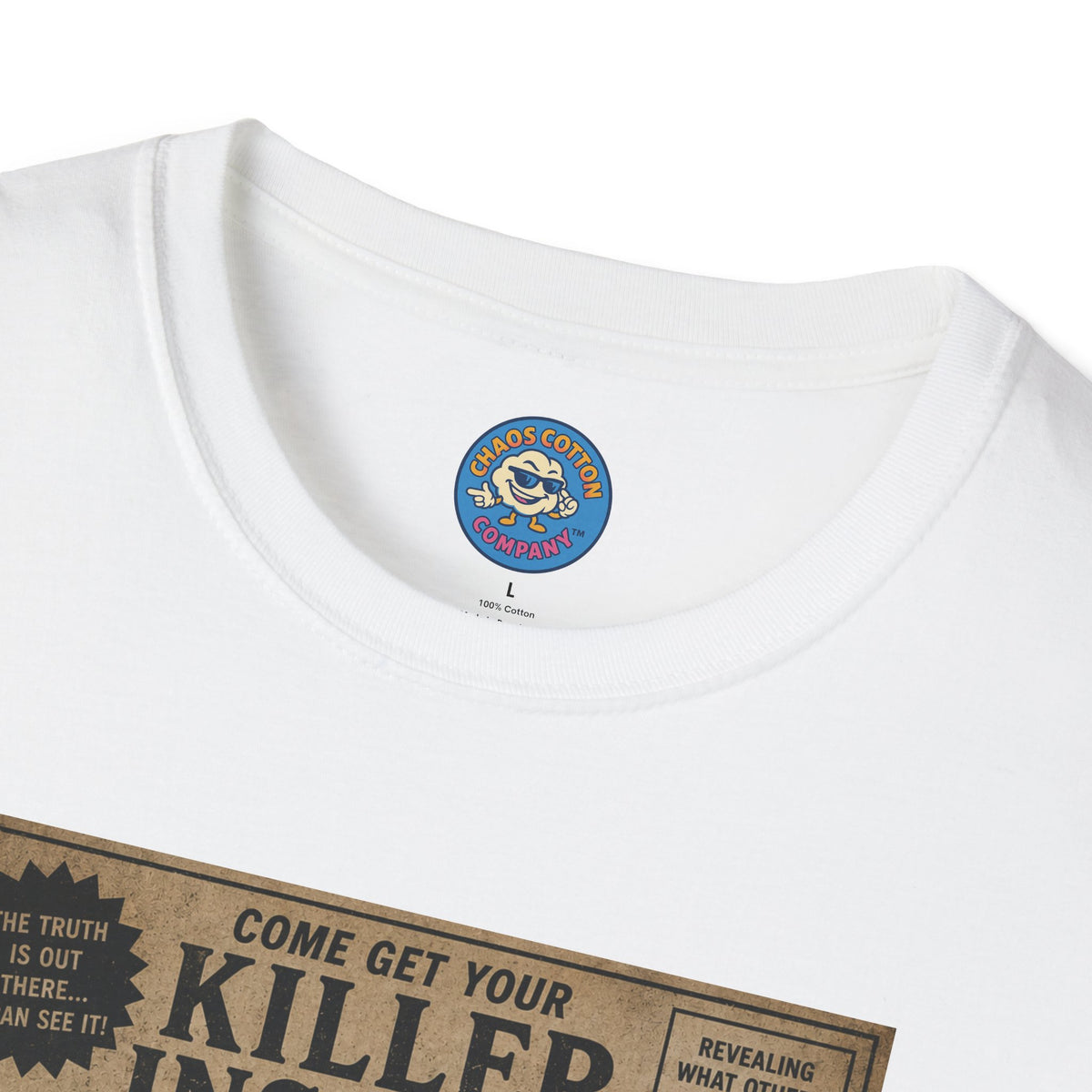 Killer Insight Vintage Newspaper Ad T-Shirt | Zodiac Psychic Readings