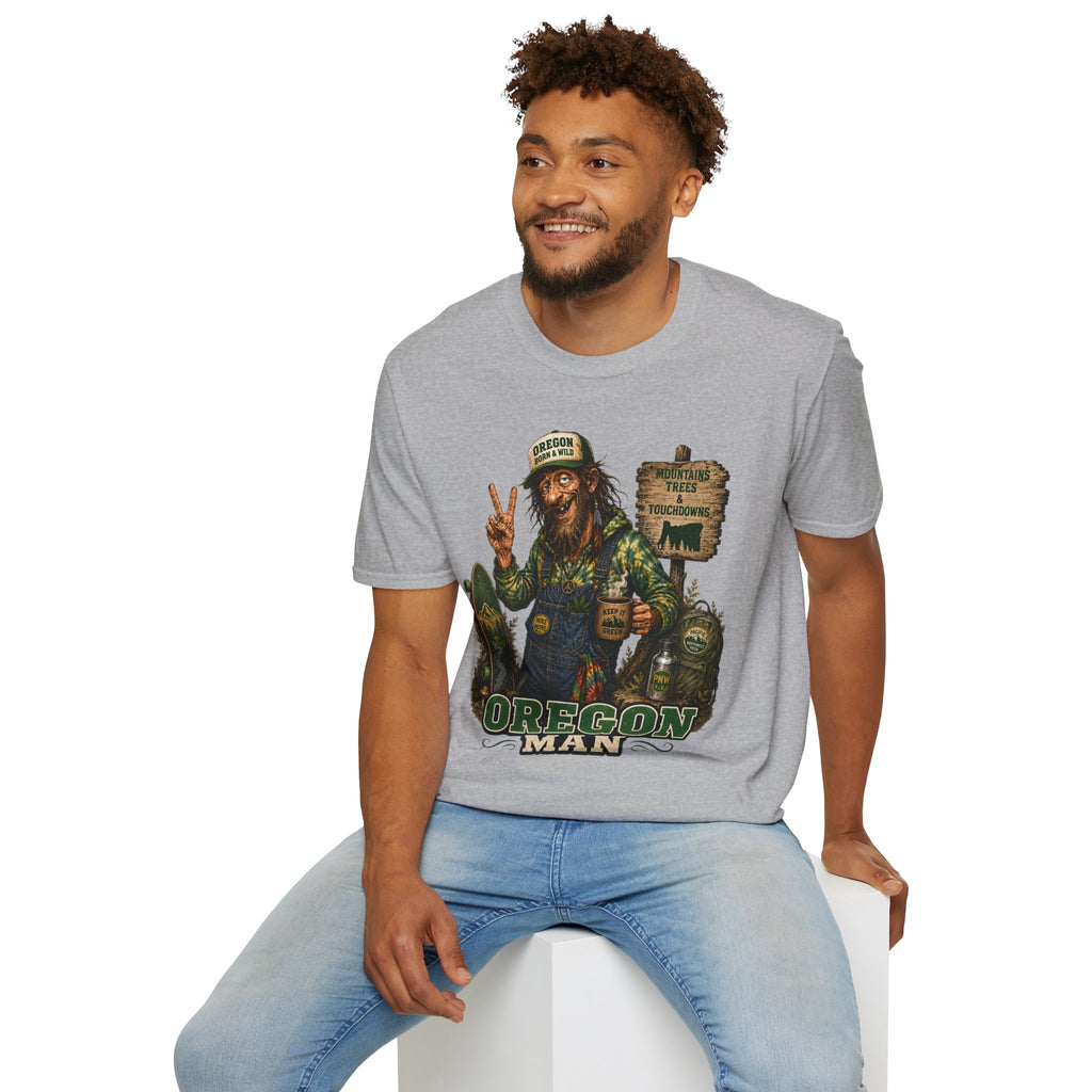 The Oregon Man Graphic T-Shirt