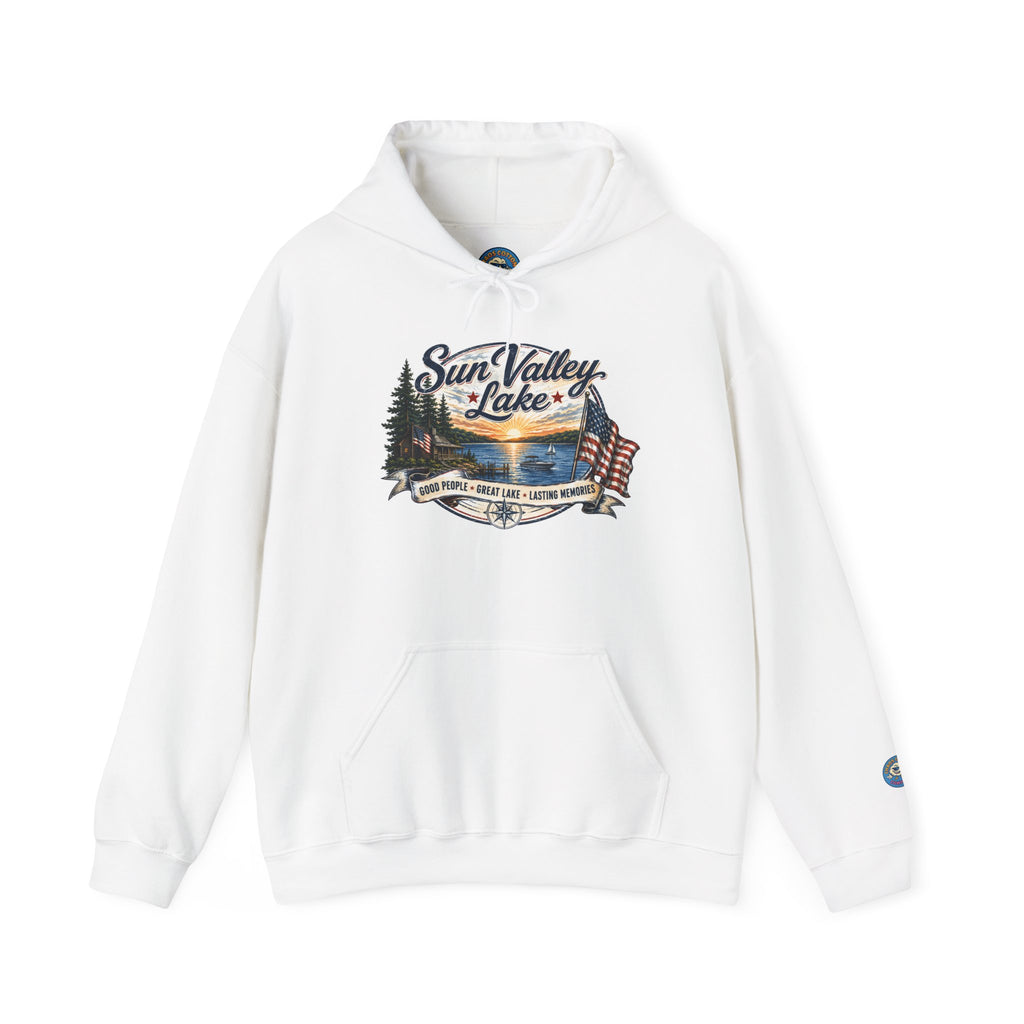 Sun Valley Lake Unisex Hoodie