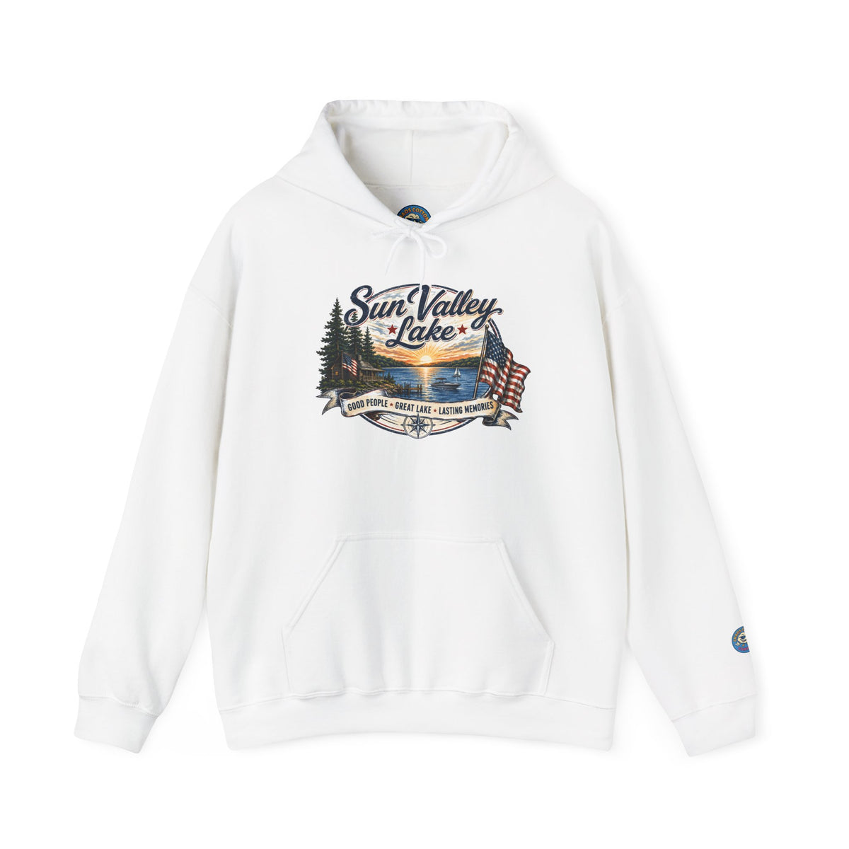 Sun Valley Lake Unisex Hoodie