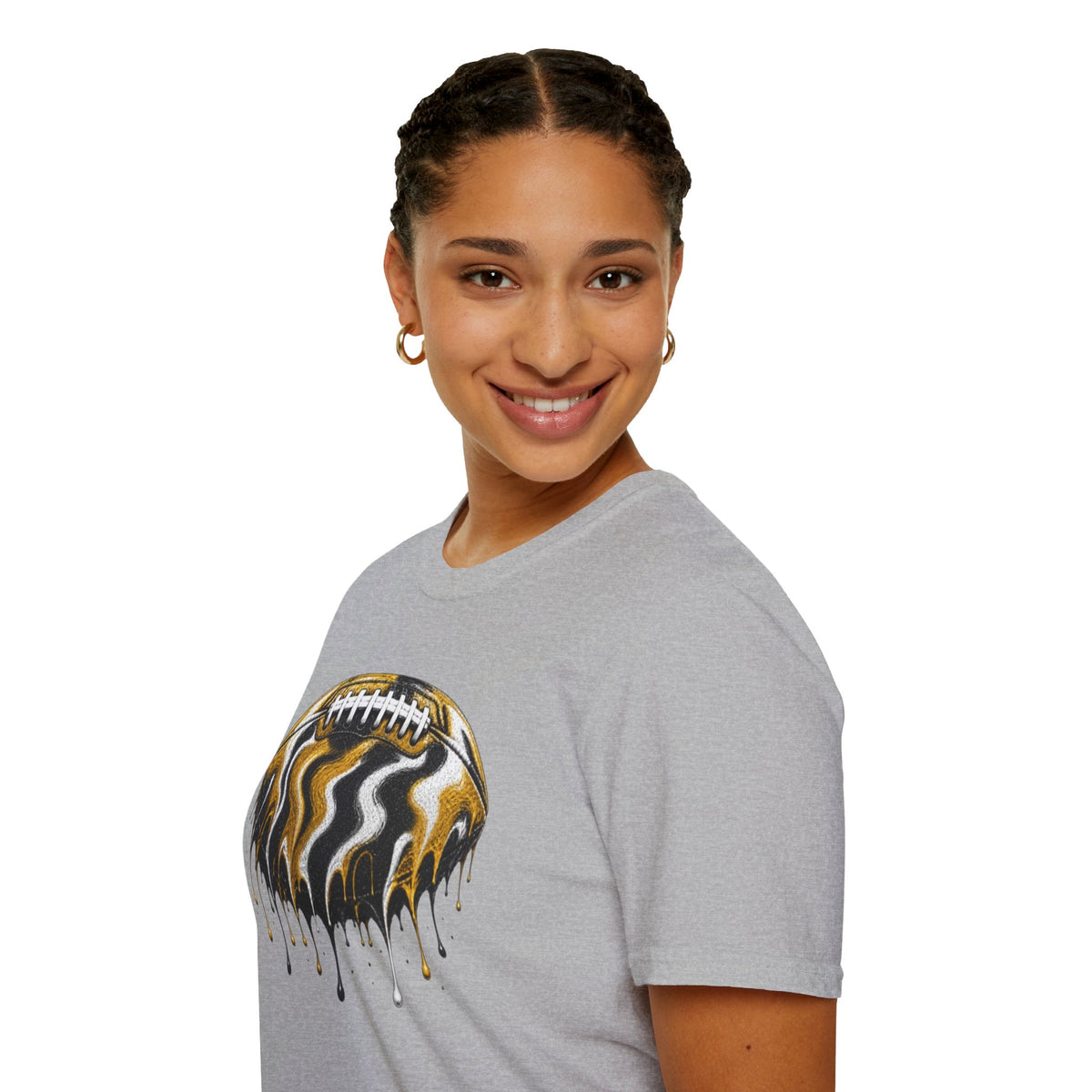 Missouri Tigers Drip Football T-Shirt