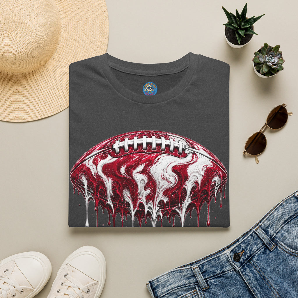Oklahoma Sooners Drip Football T-Shirt