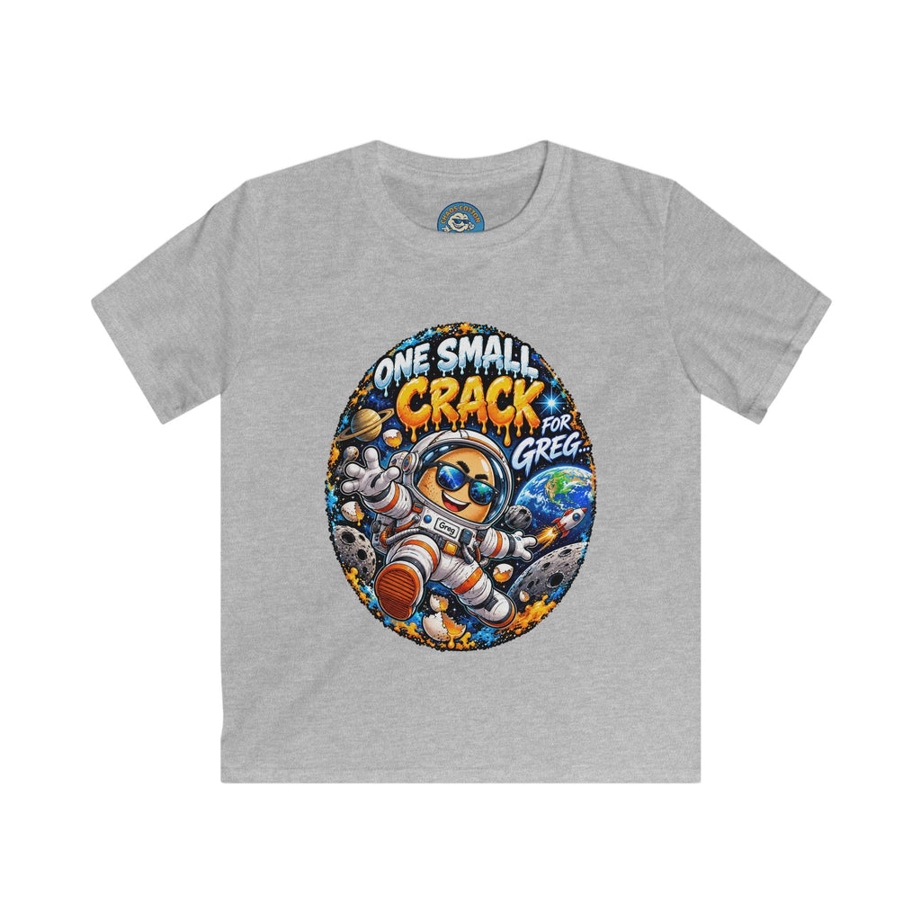 Greg the Egg "One Small Crack" Kids T-Shirt