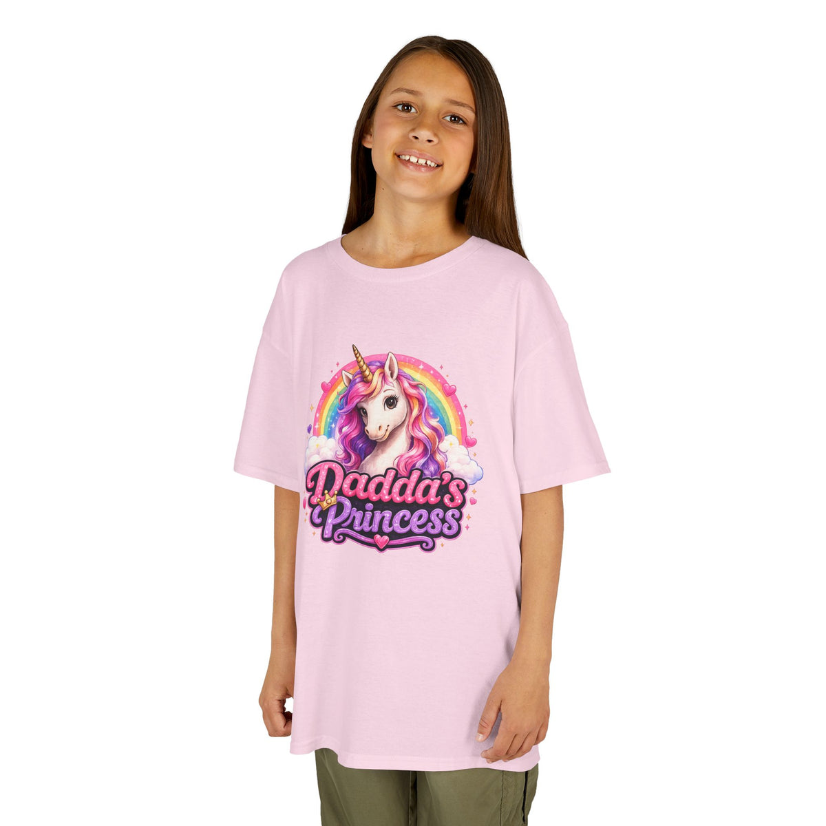Dadda's Princess Unicorn Kids T-Shirt
