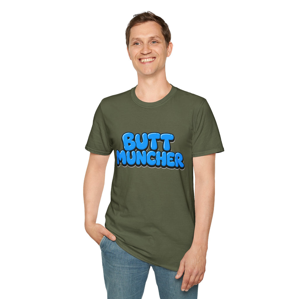 Butt Muncher T-Shirt (Blue)