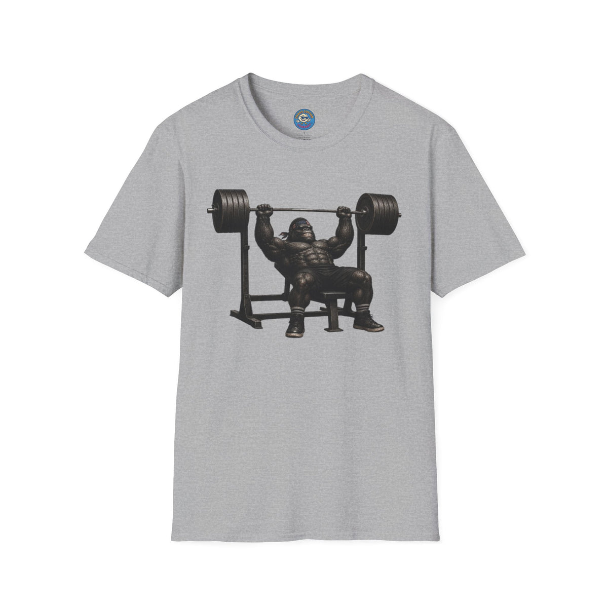 Gorilla Weightlifting T-Shirt (Chest Press)