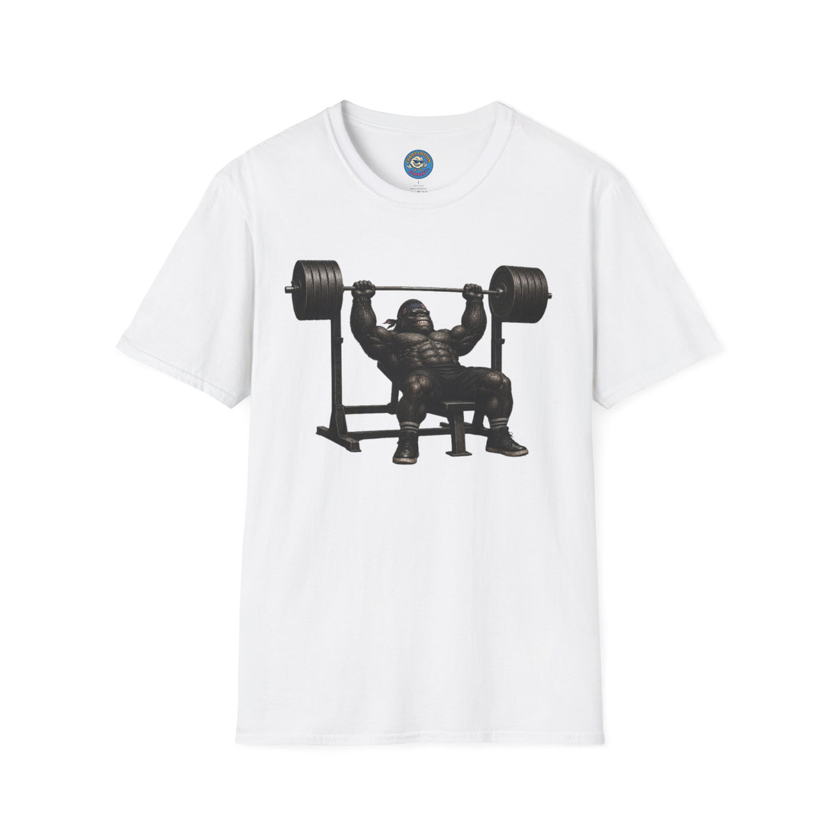 Gorilla Weightlifting T-Shirt (Chest Press)