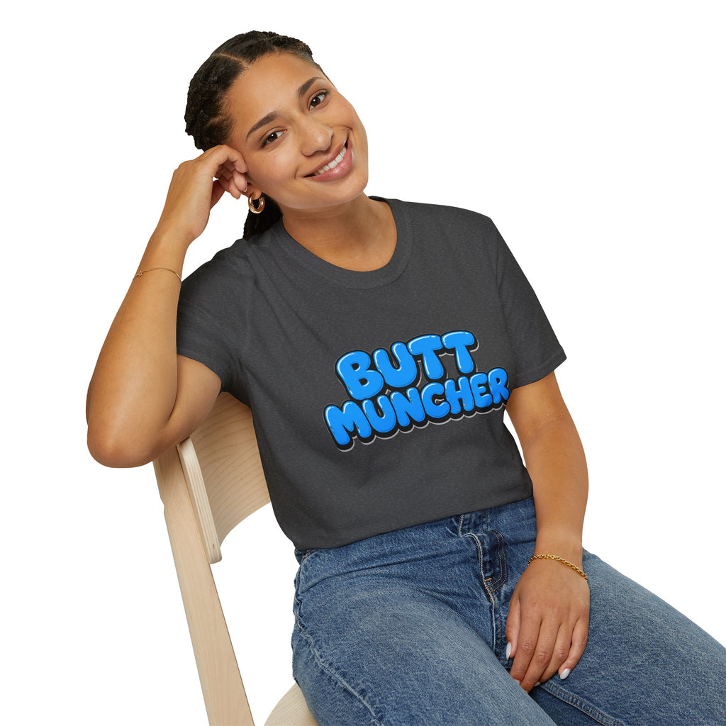 Butt Muncher T-Shirt (Blue)