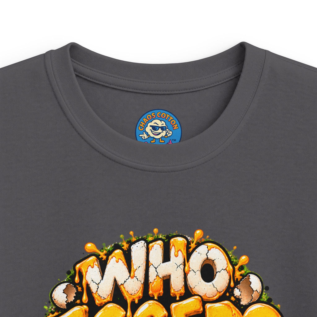 Greg the Egg "Who Egged" Kids T-Shirt