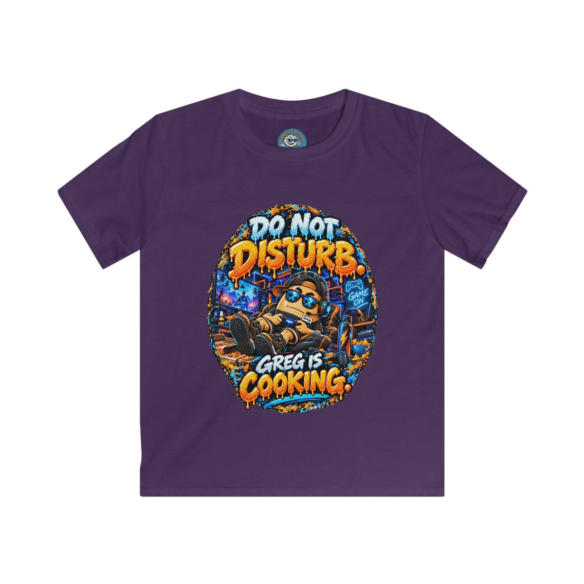 Greg the Egg "Greg is Cooking" Kids T-Shirt