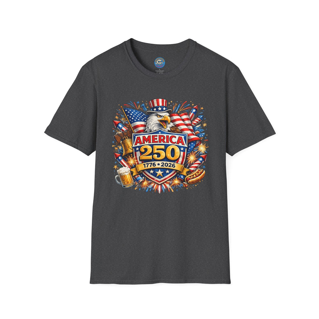 1776-2026 America 250 Patriotic T-Shirt