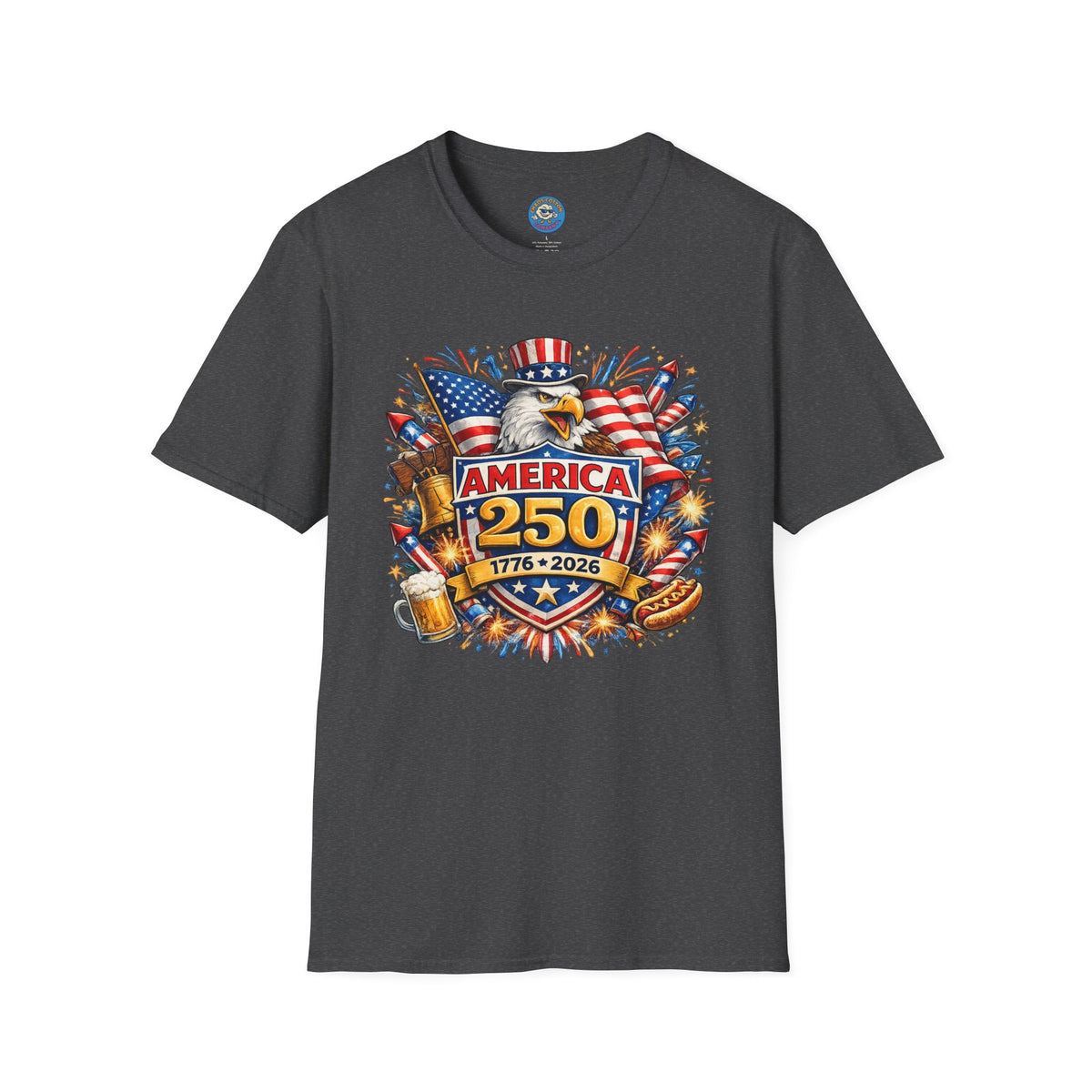 1776-2026 America 250 Patriotic T-Shirt