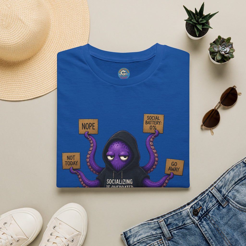 Anti-Social Introvert Octopus T-Shirt