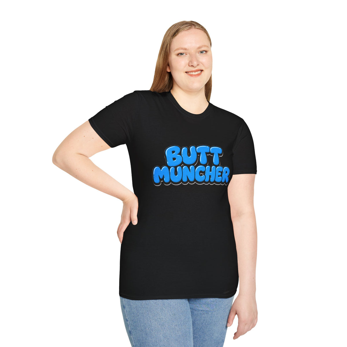 Butt Muncher T-Shirt (Blue)