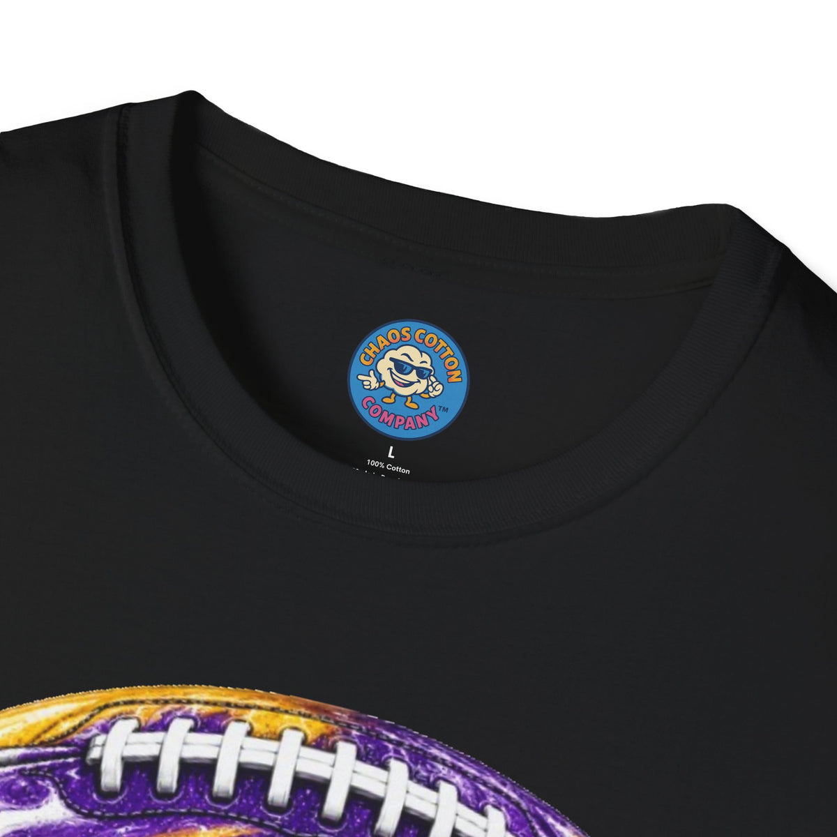 LSU Football Drip T-Shirt