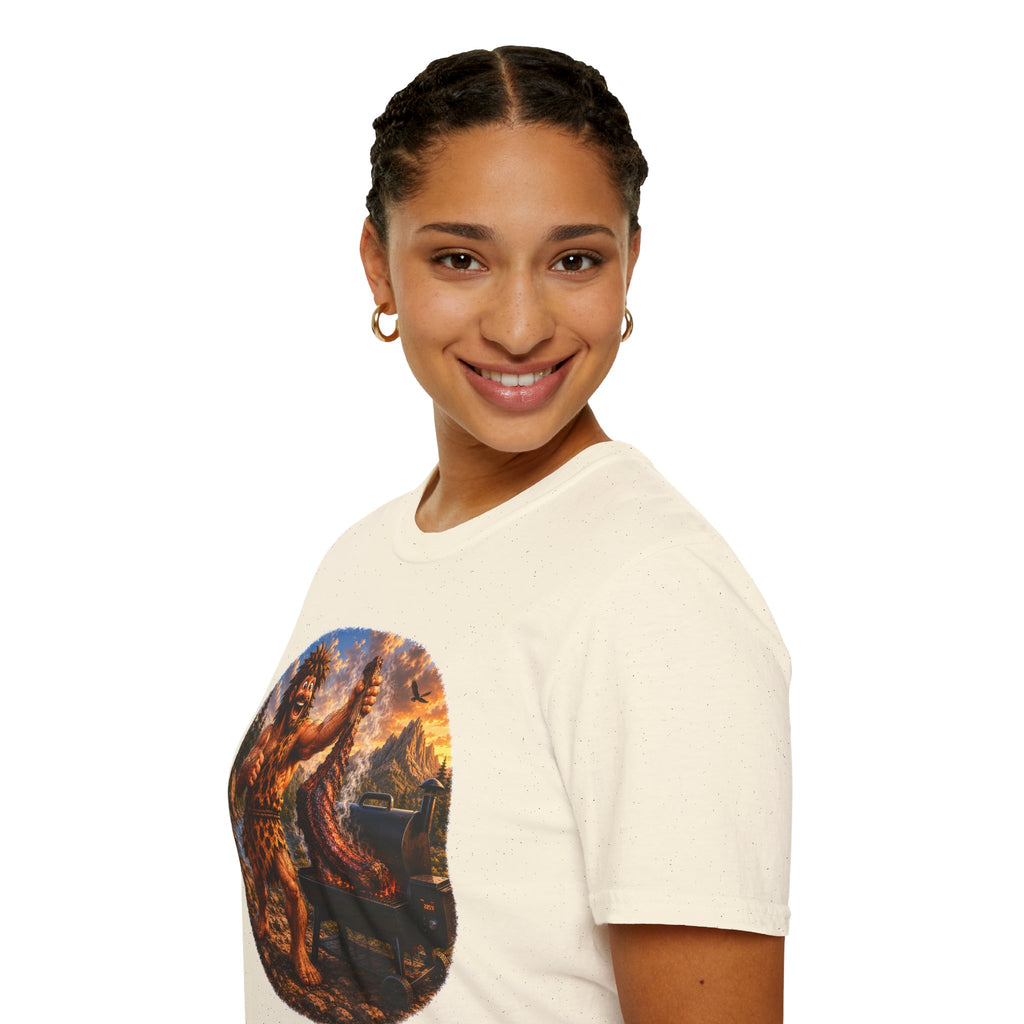 Caveman Grilling T-Shirt