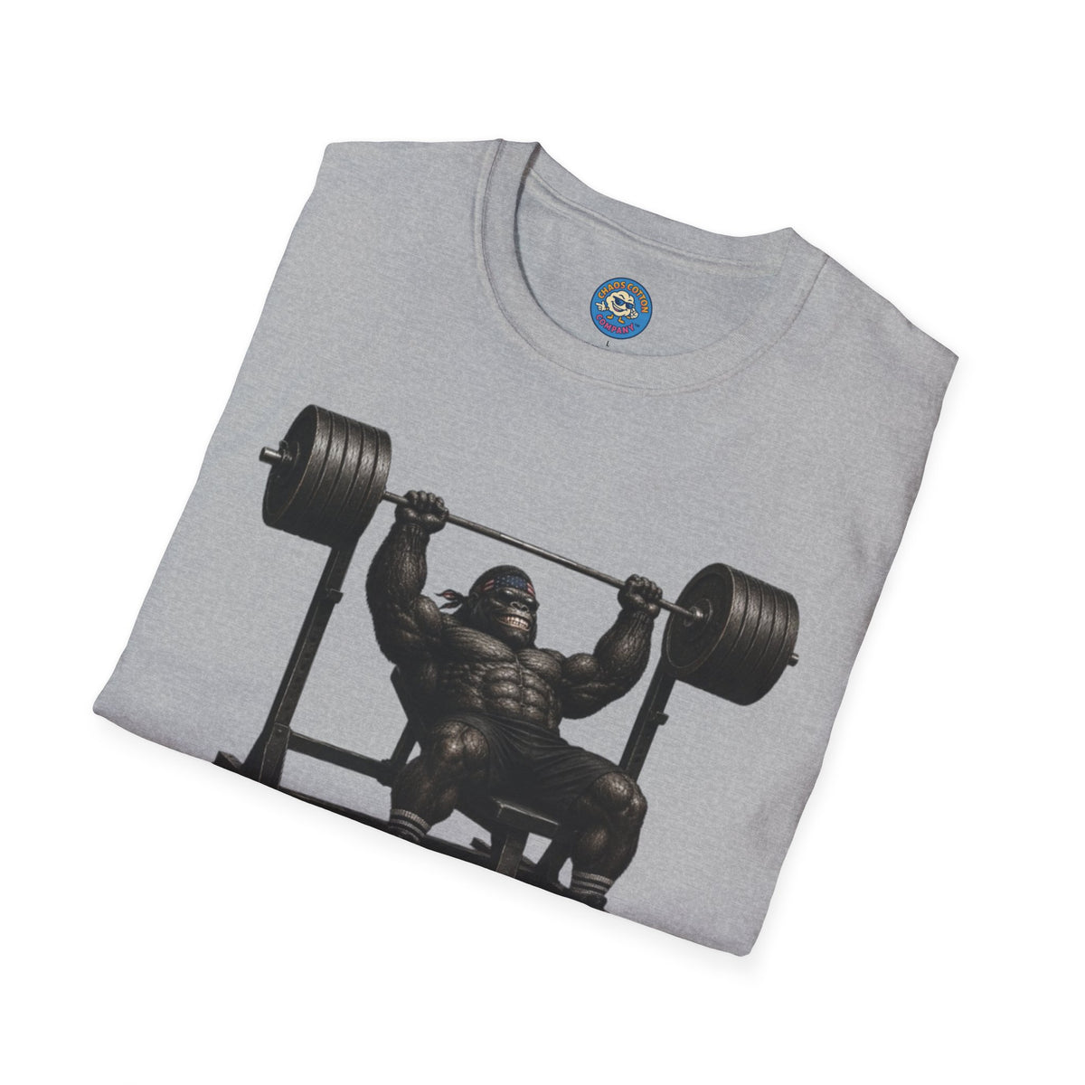 Gorilla Weightlifting T-Shirt (Chest Press)