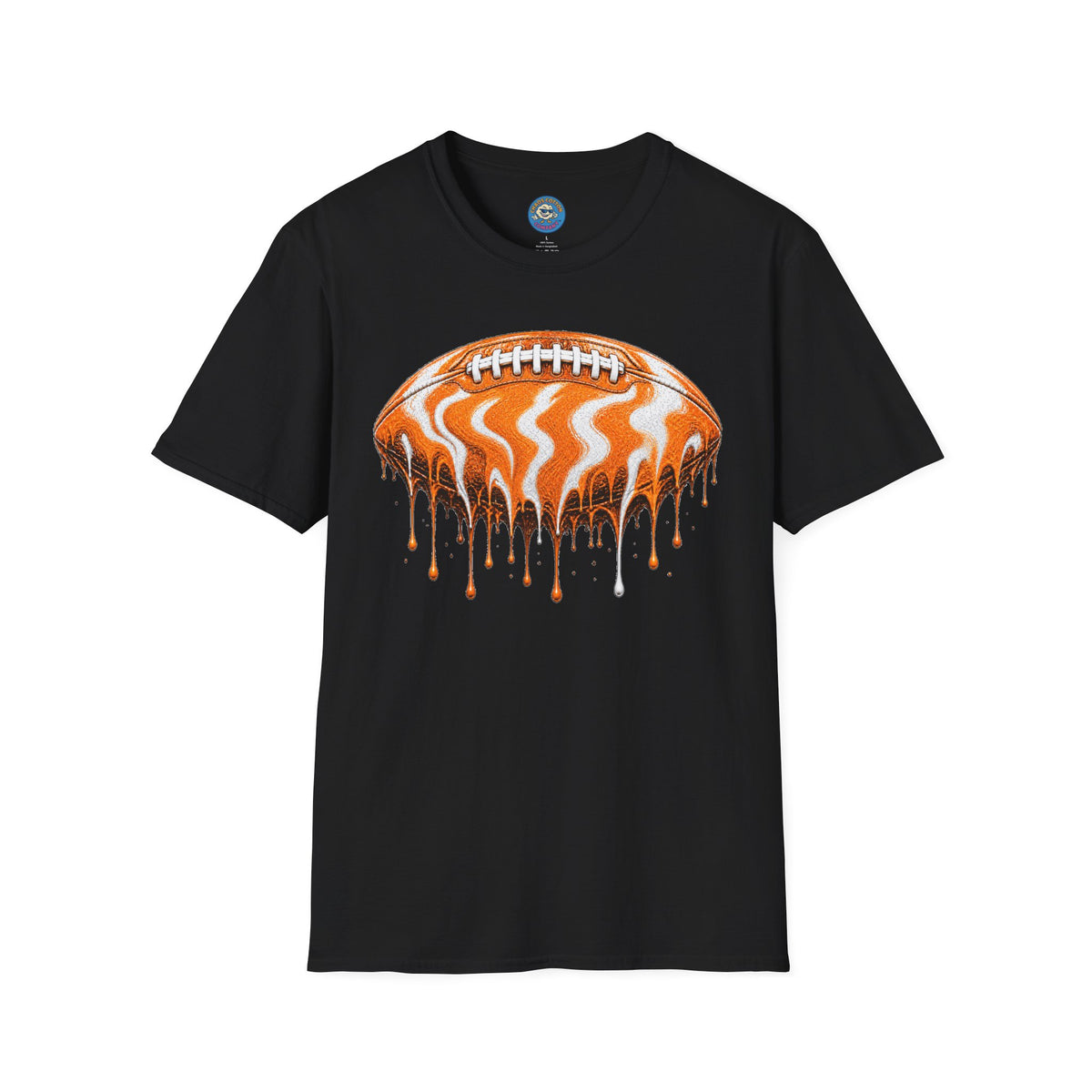 Tennessee Volunteers Drip Football T-Shirt