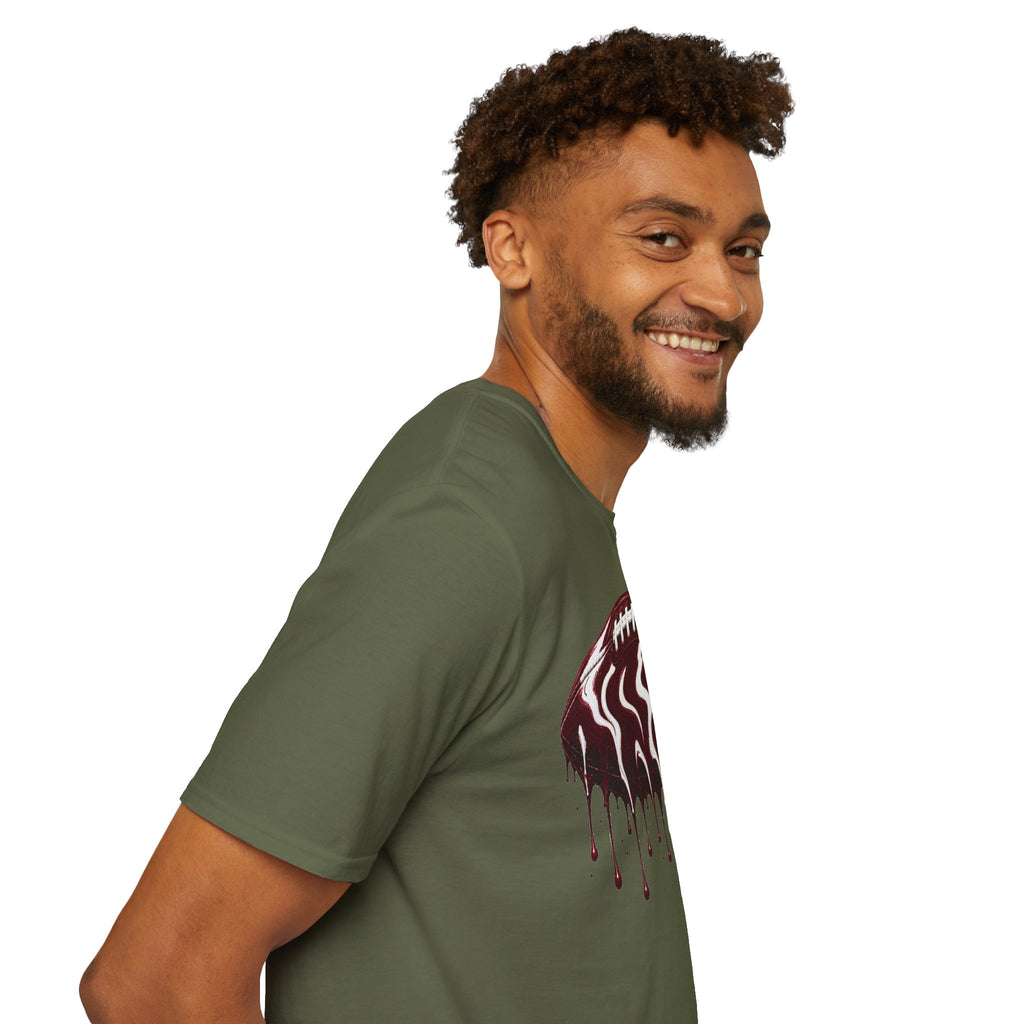Texas A&M Aggies Drip Football T-Shirt