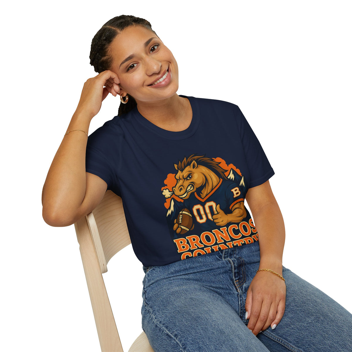 Broncos Country Mascot T-Shirt