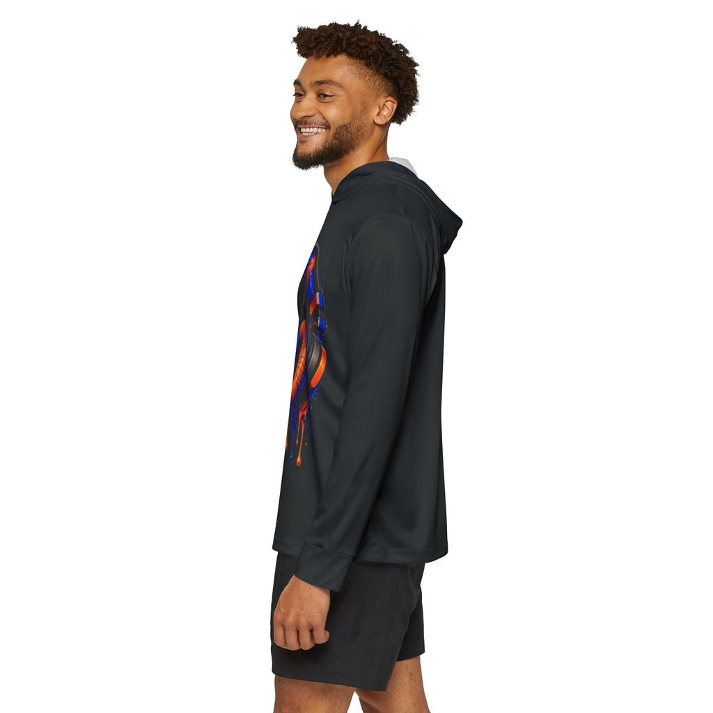 Dripping Paint Headphones Hoodie | Music Art Graphic Pullover