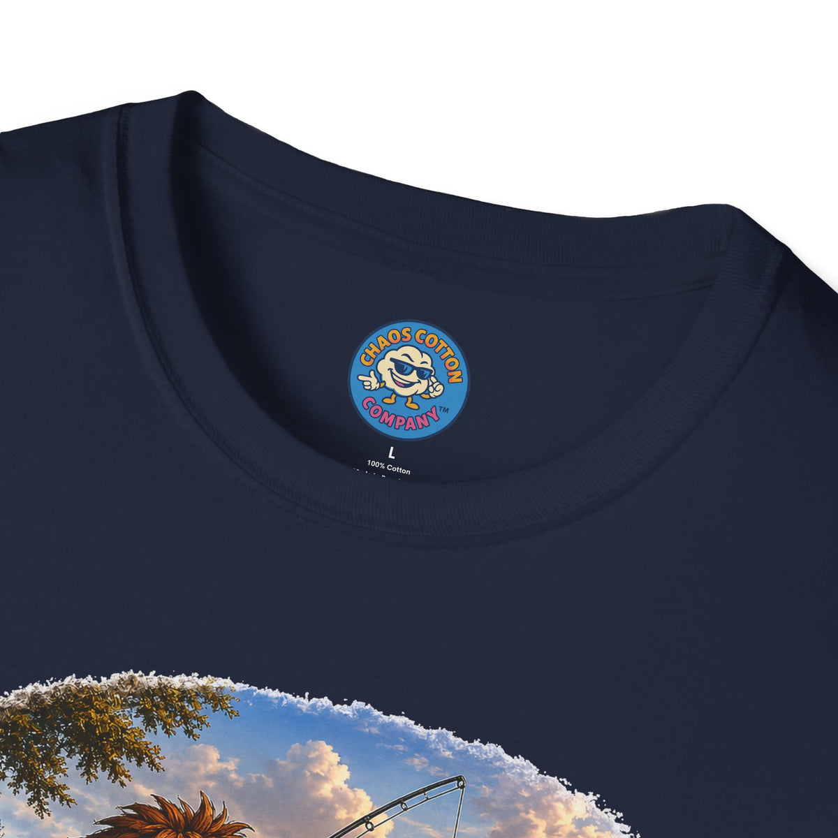 Caveman Goes Fishing T-Shirt