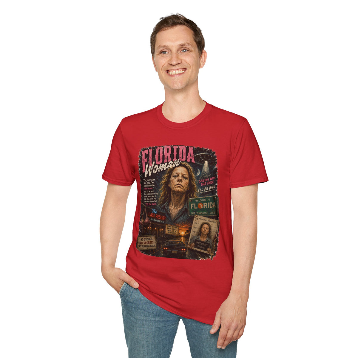 Florida Woman Highway Hooker T-Shirt