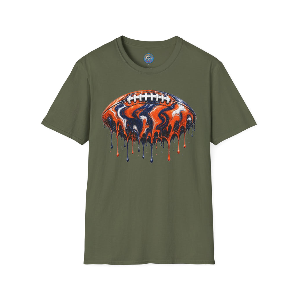 Auburn Tigers Football Drip T-Shirt