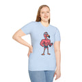 Skipping Leg Day Flamingo T-Shirt