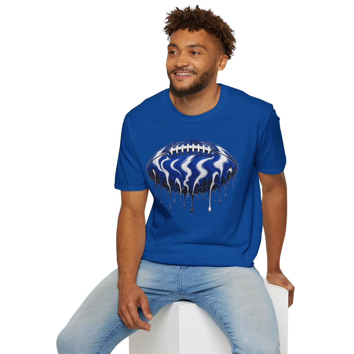 Kentucky Wildcats Drip Football T-Shirt