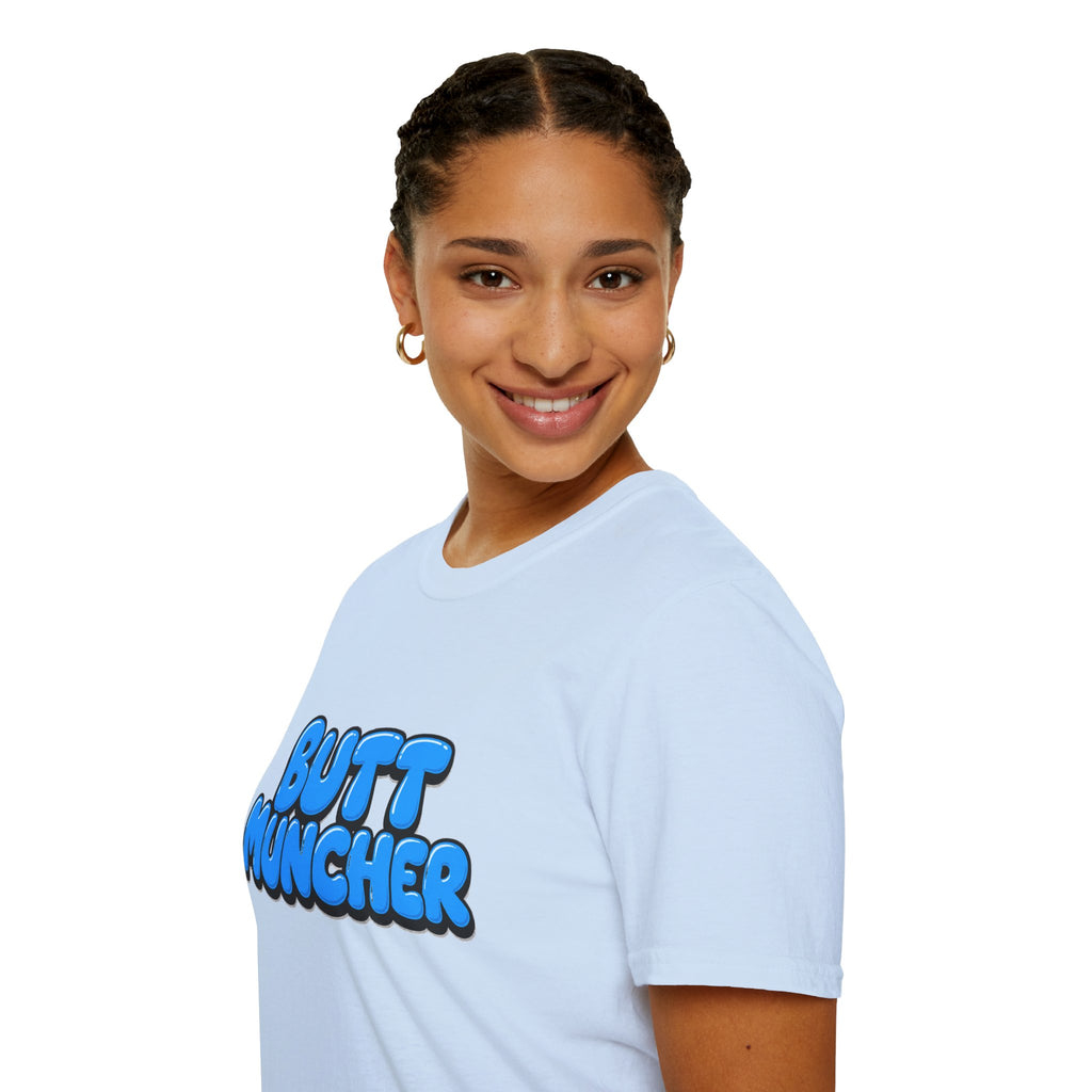 Butt Muncher T-Shirt (Blue)