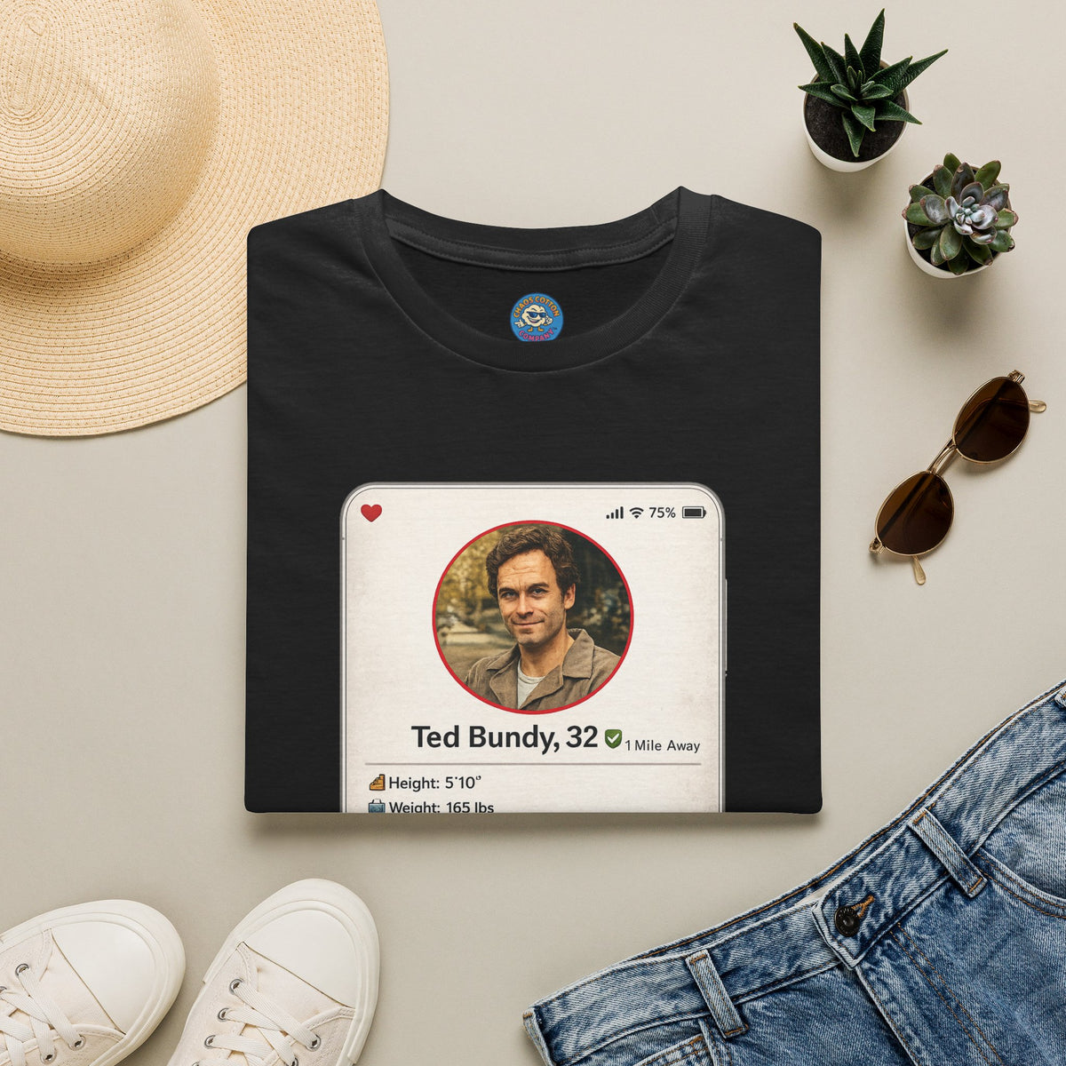 Ted Bundy Dating Profile T-Shirt