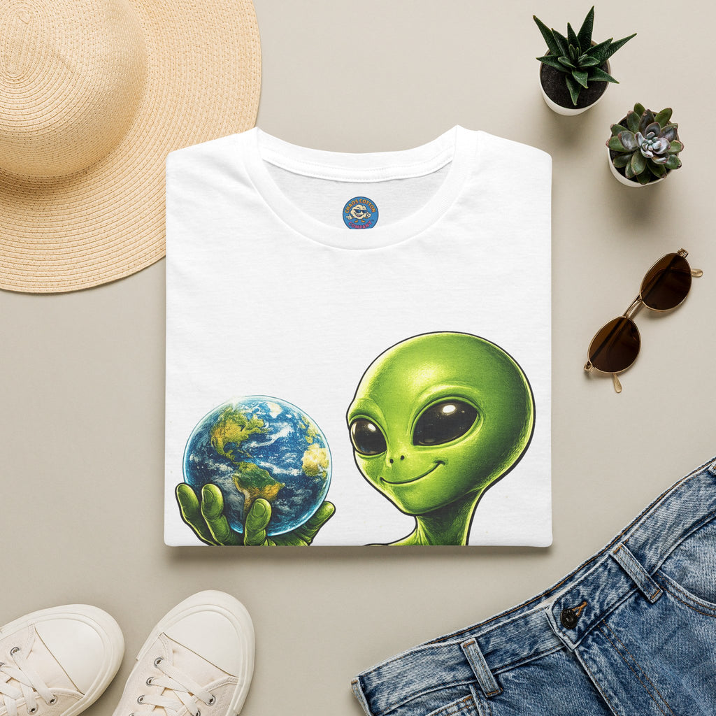 Earth in Their Hands Alien T-Shirt