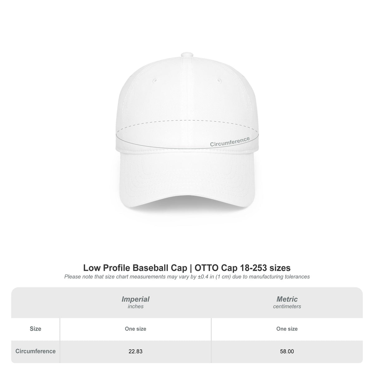 Chaos Cotton Company Logo Low Profile Cap