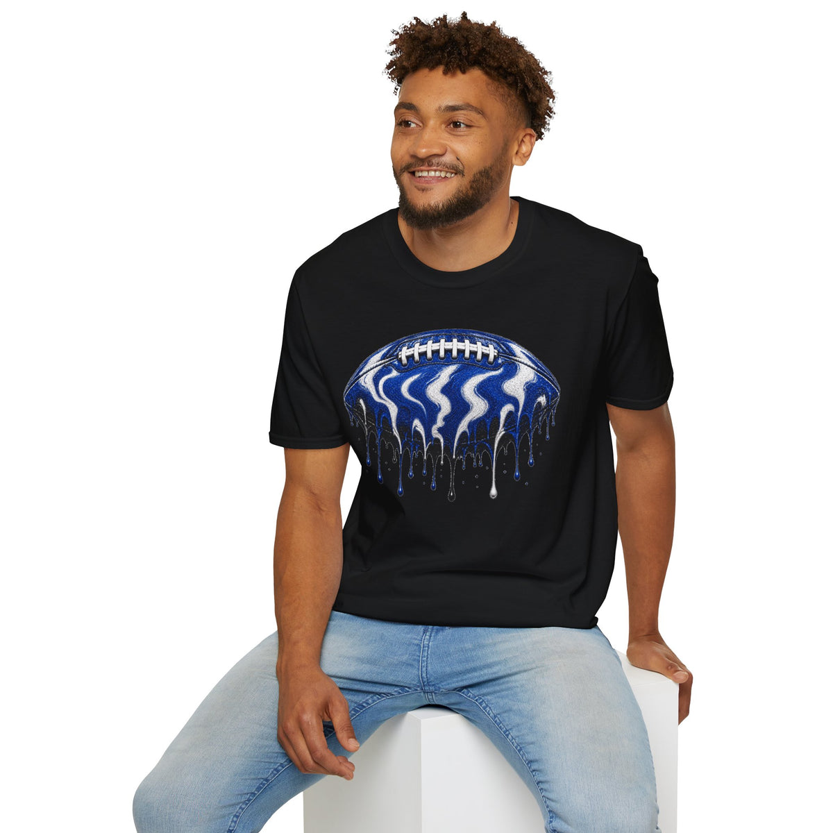 Kentucky Wildcats Drip Football T-Shirt