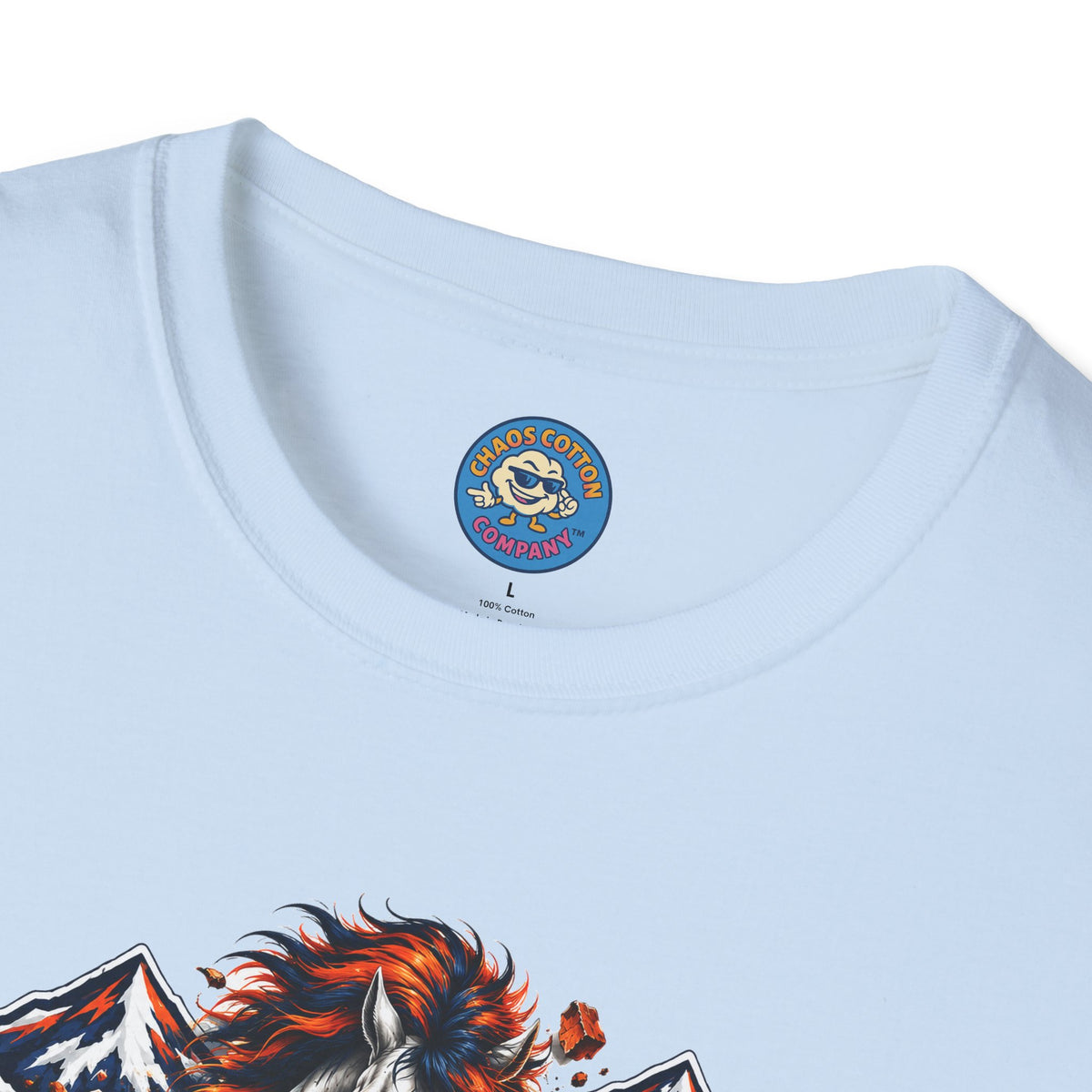 Broncos Football Mountain T-Shirt (V5)