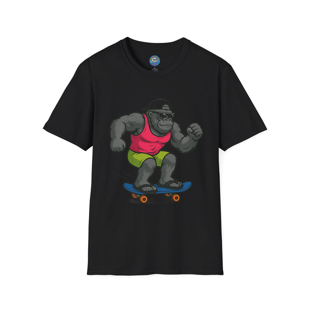 Skateboarding Gorilla T-Shirt