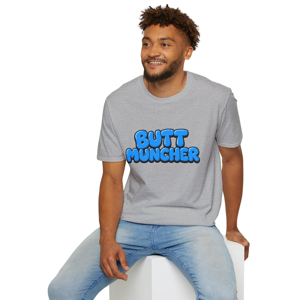 Butt Muncher T-Shirt (Blue)