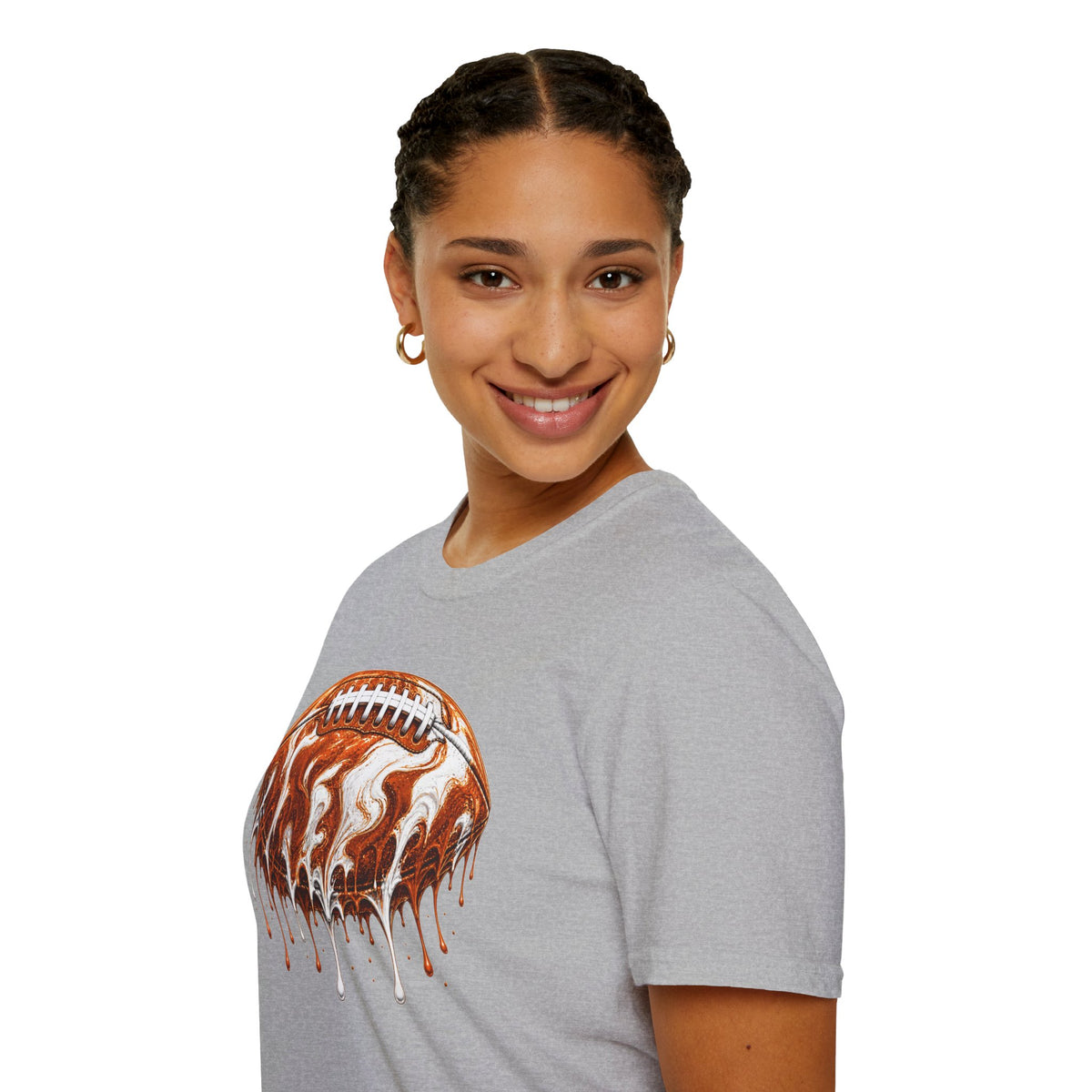Texas Longhorns Drip Football T-Shirt