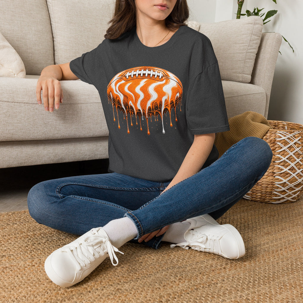 Tennessee Volunteers Drip Football T-Shirt