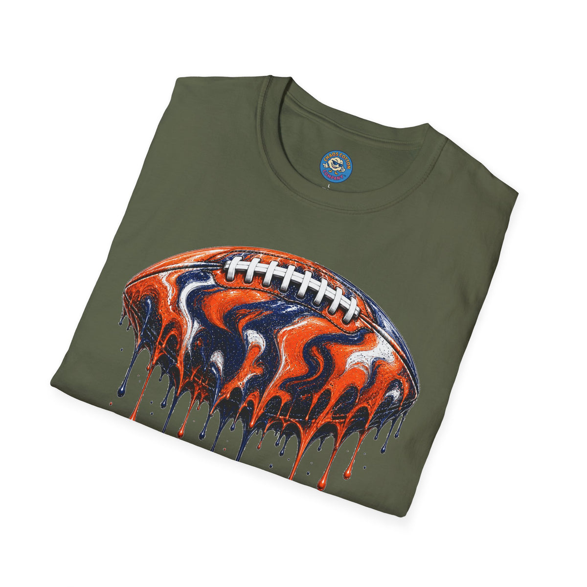 Auburn Tigers Football Drip T-Shirt
