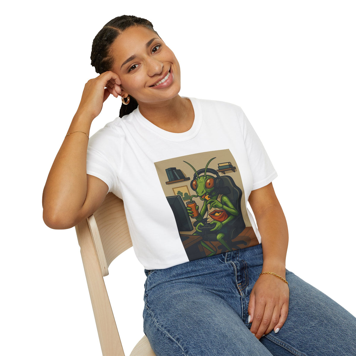 Praying Mantis Gamer T-Shirt