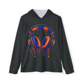 Dripping Paint Headphones Hoodie | Music Art Graphic Pullover