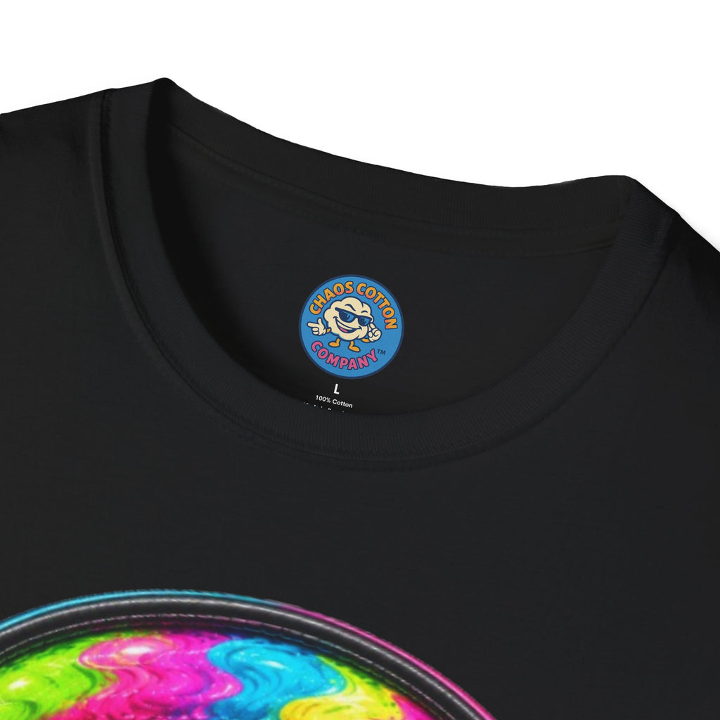 80's Neon Drip Headphones T-Shirt