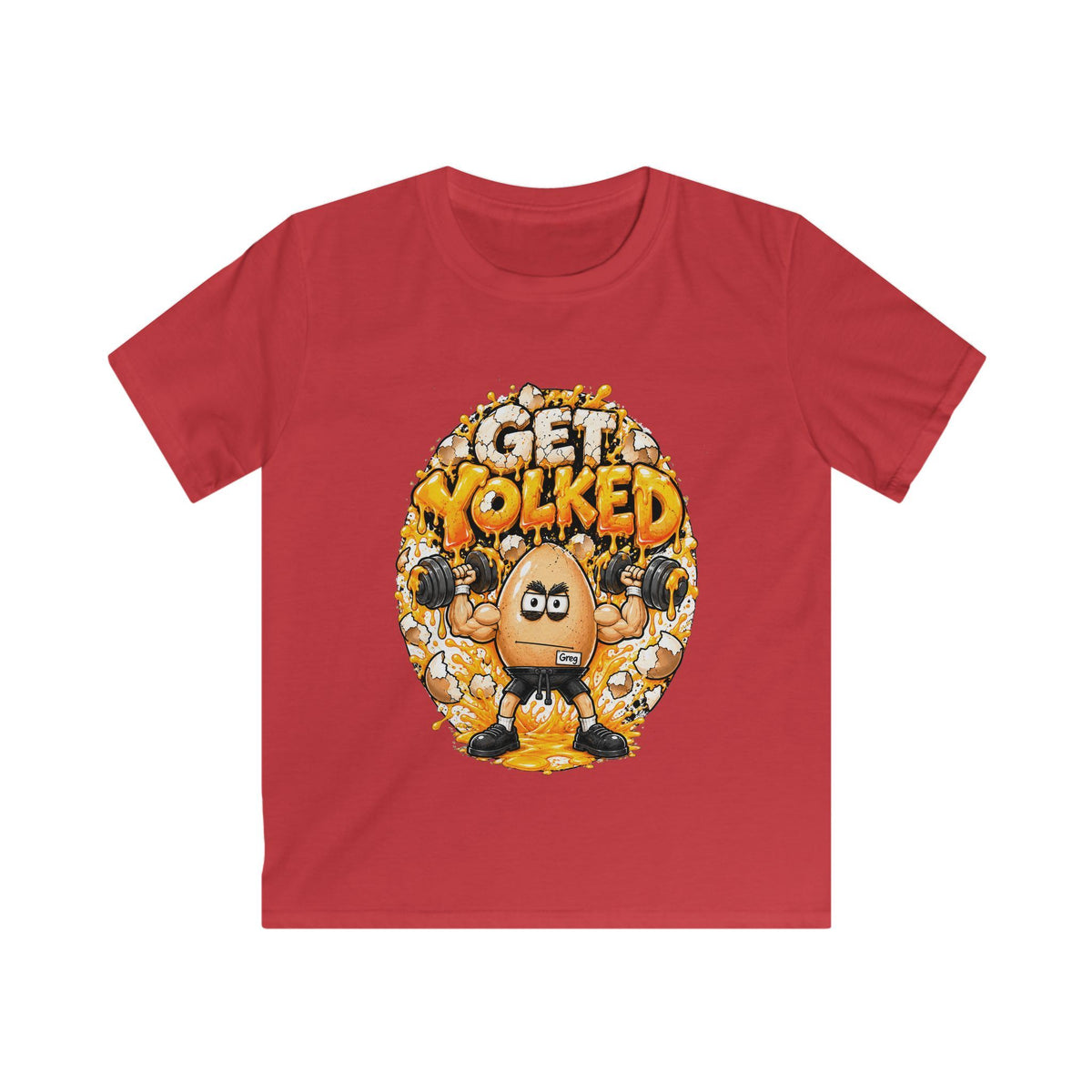 Greg the Egg "Get Yolked" Kids T-Shirt
