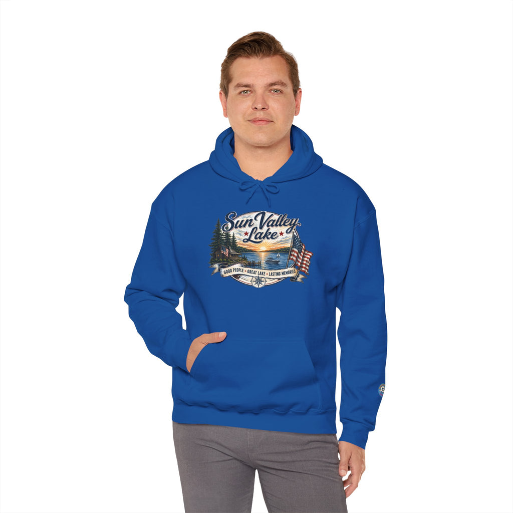 Sun Valley Lake Unisex Hoodie