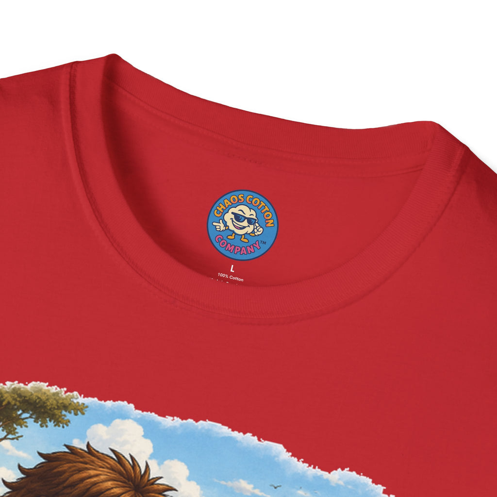 Caveman Hunting with an AR T-Shirt